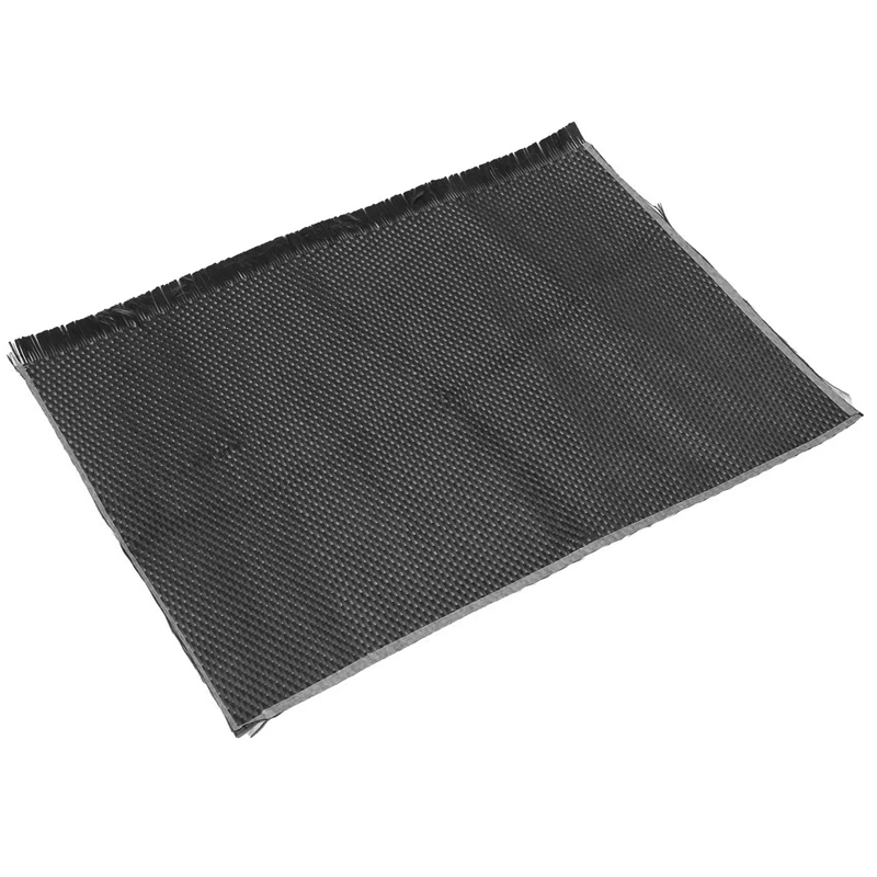 3X 3K Real Plain Weave Carbon Fiber Cloth Carbon Fabric Tape 8Inch X 12Inch