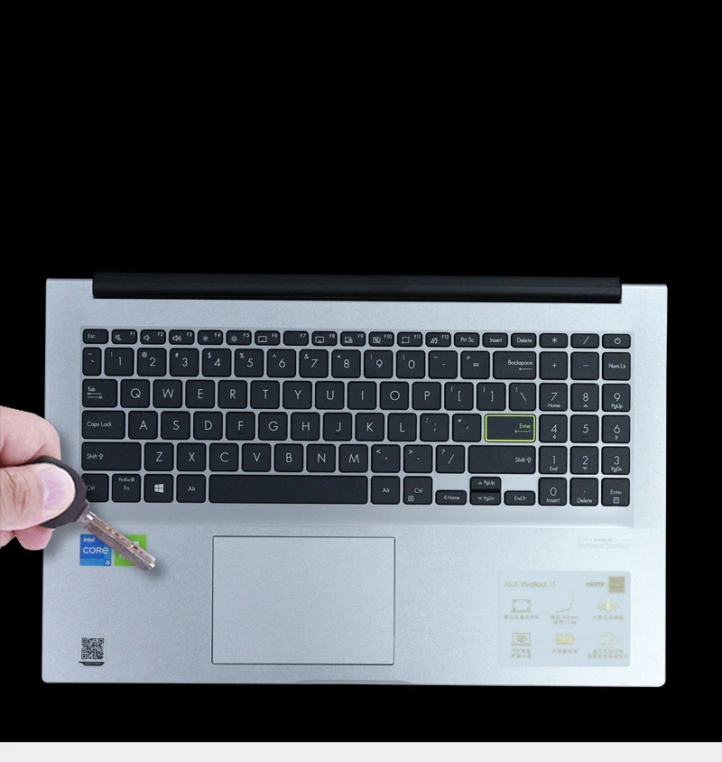 Leather Skin Laptop Stickers for ASUS vivobook15 X515 X415 X512