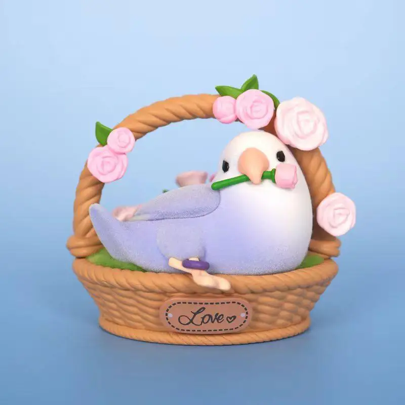 Plzdot Civilization Little Bird Taro Balls Blind Box - Contemporary Social Poultry Status Series Cute Doll Ornament Set of 3 view 5