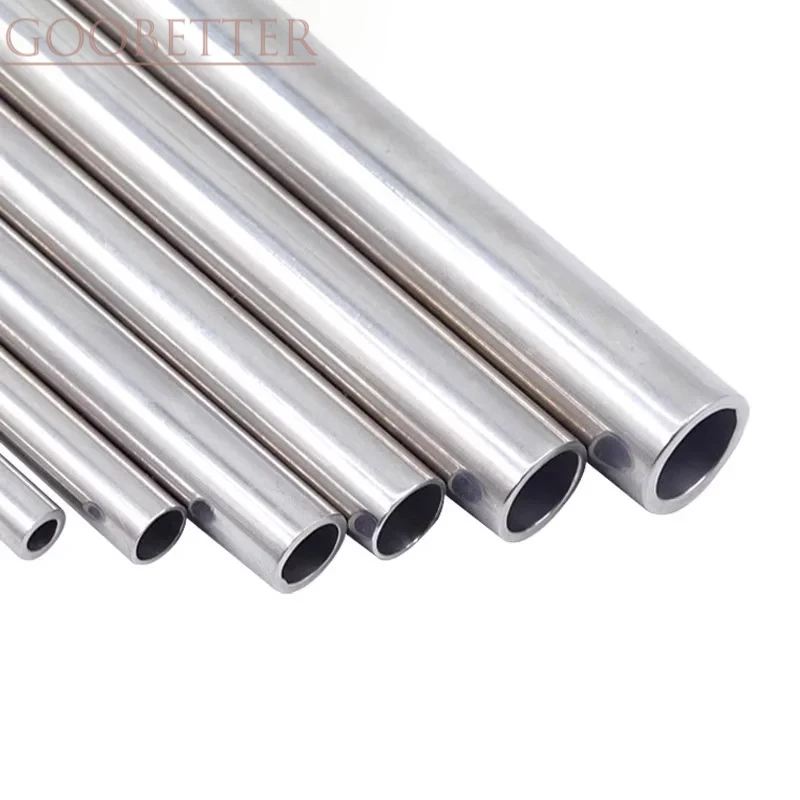 304 Stainless Steel Precision Seamless Capillary Tube Medical Grade round Pipe Thickness 0.25-3mm Precision Cutting Length1 m