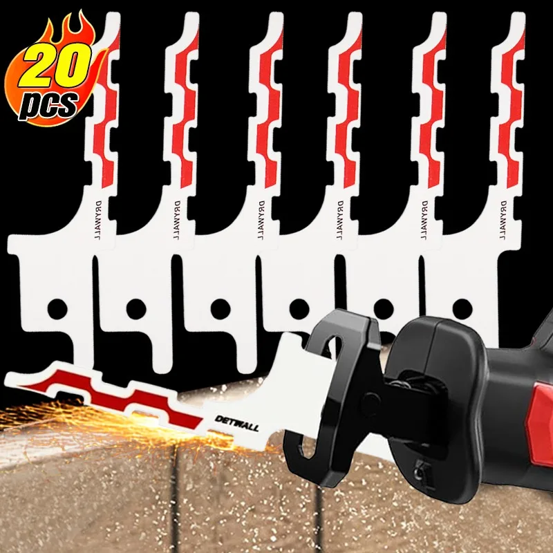 

20/1PCS Heavy Duty Steel Saw Blades Universal Jigsaw Blade For Plasterboard Opening Saw Blade Cutting Power Tools Accessories