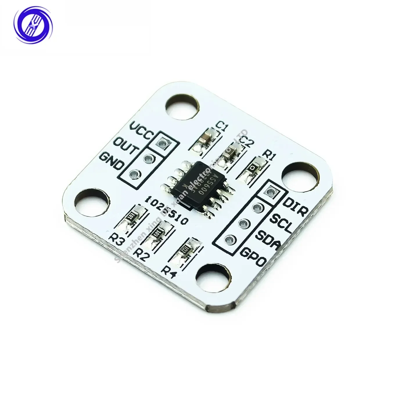 10pcs AS5600 magnetic encoder magnetic induction angle measurement sensor module 12bit high precision