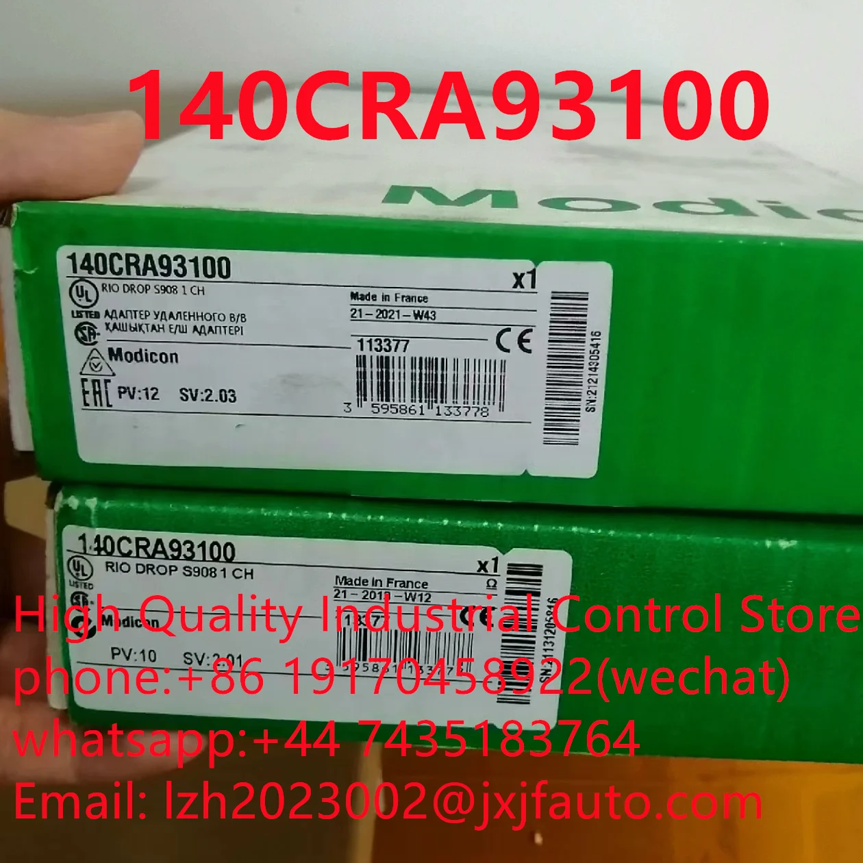 PLC，140CRA31200，140CRA93100，Contact customer service to place an order