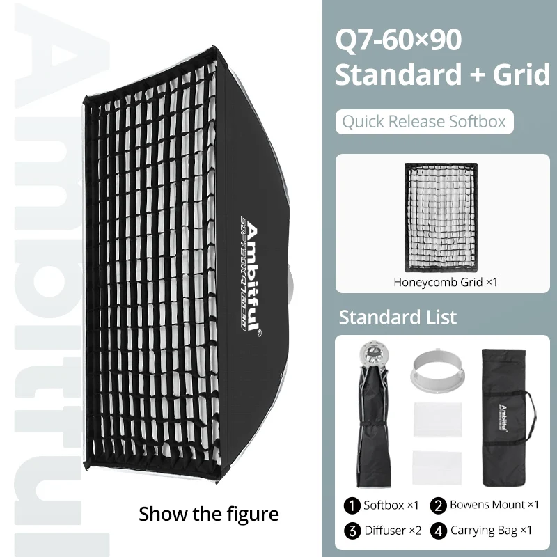 60x90cm With Grid