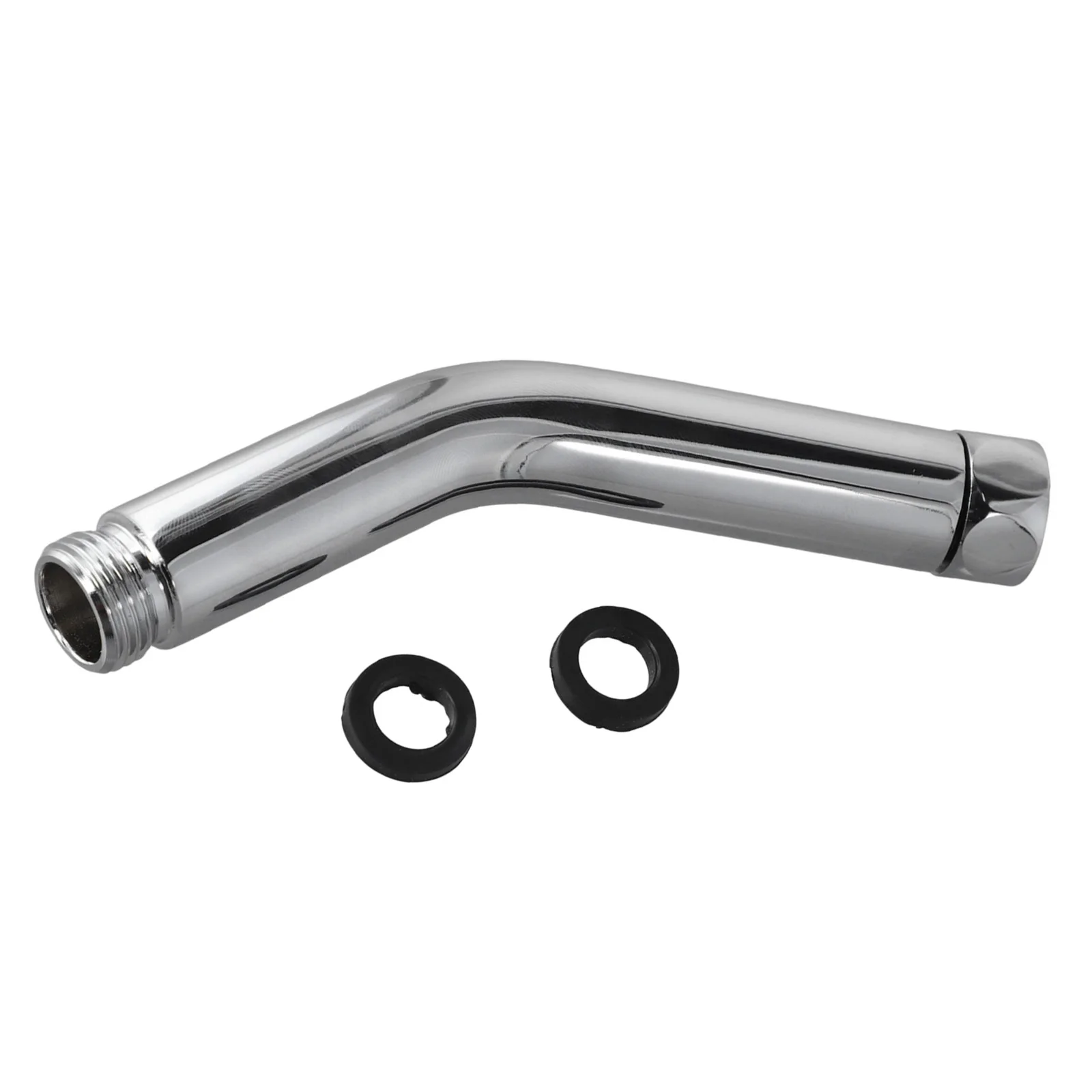 Compatible Shower Head Adapter For Home Erosion Resistant Connector Chrome Shower Connector Flexible Bathing Options