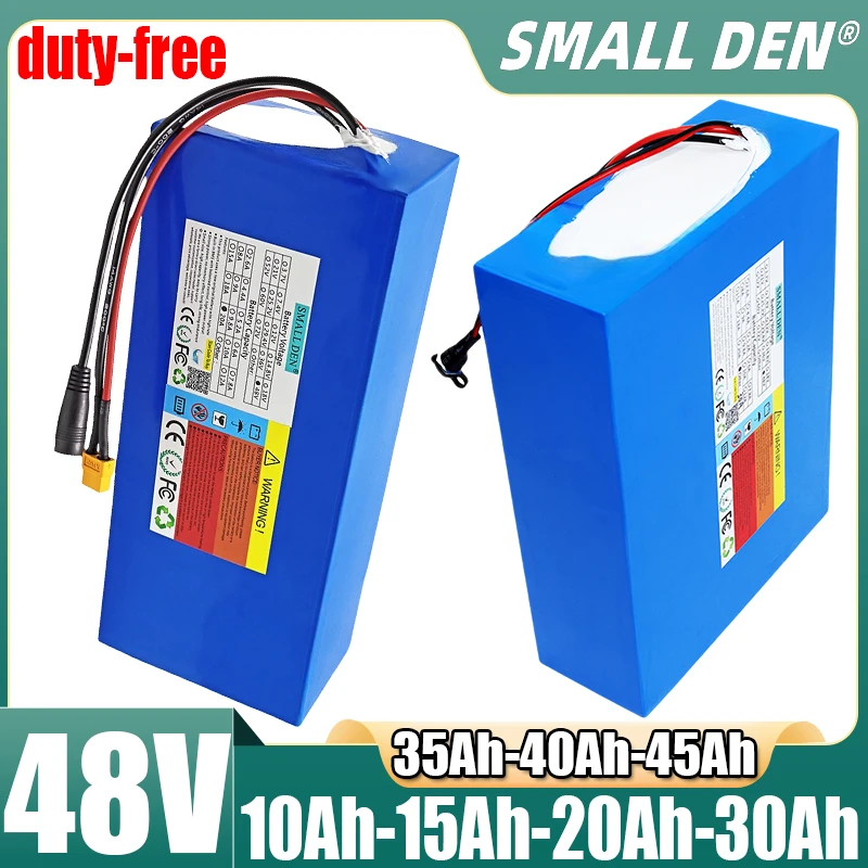 48V 10Ah 15Ah 20Ah 30Ah lithium battery pack 800-1000W high-power suitable for various transportation vehicles, customizable AAA