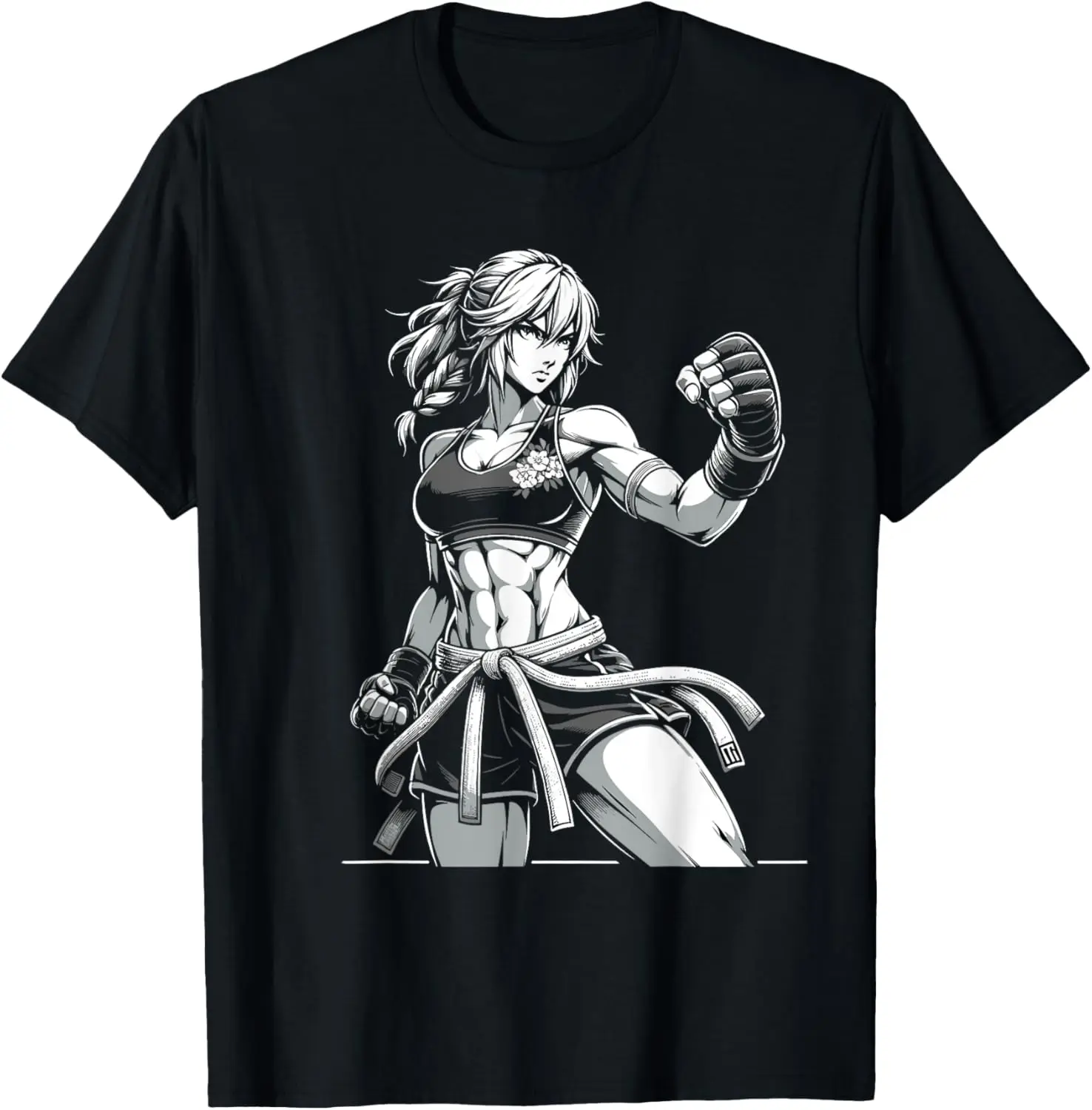 

Anime Girl Fighter | Anime Gym Cute Vintage T-Shirt