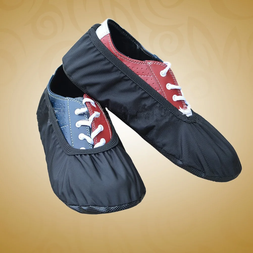 

1Pair Bowling Shoe Cover Wear-Resistant Non-Slip Foldable Lightweight Waterproof Indoor Sports Protector Shoe Cover