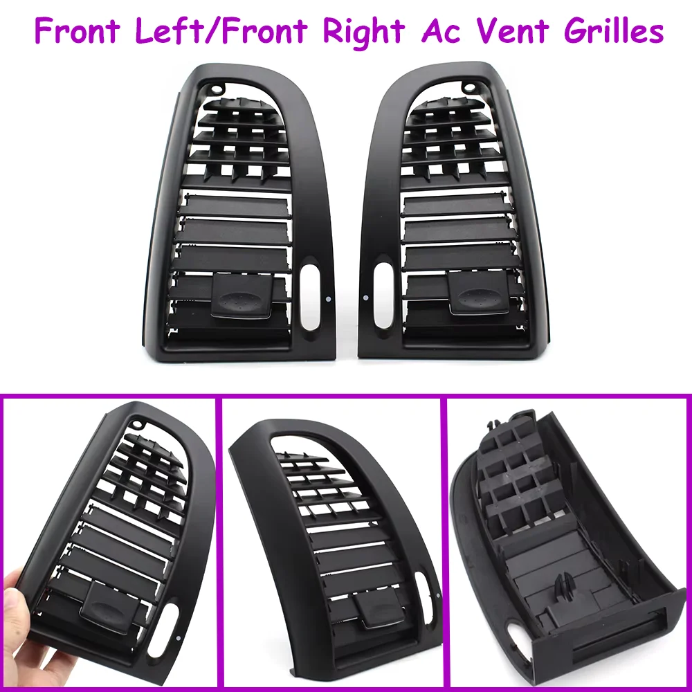 LHD RHD Car Interior Bashboard Left Right AC Vent Grille Outlet Cover Panel For Mercedes BENZ Vito Viano W636 W639 2004 -2015