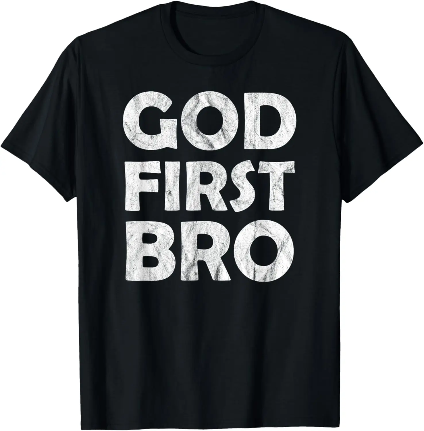 

God First Bro футболка для христианина