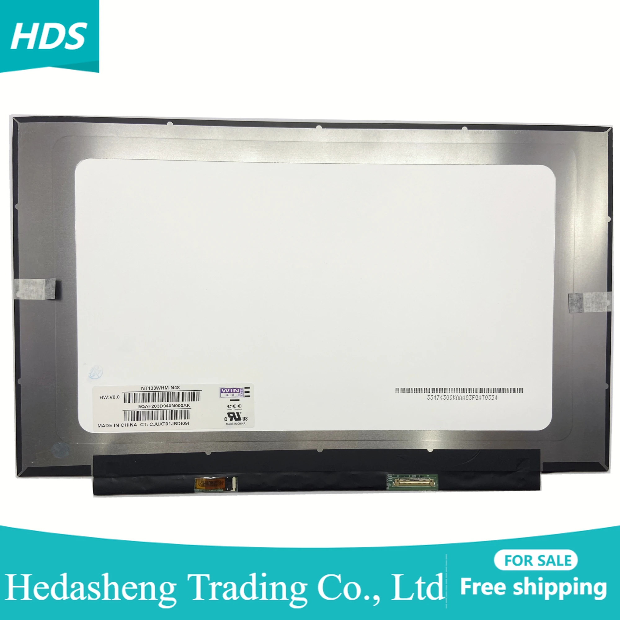 

NT133WHM-N48 fit NT133WHM-N47 B133XTN03.2 B133XTN03.3 M133NWR9 R1 N133BGA-EA2 1366X368 30 pins EDP Laptop LCD Screen LED