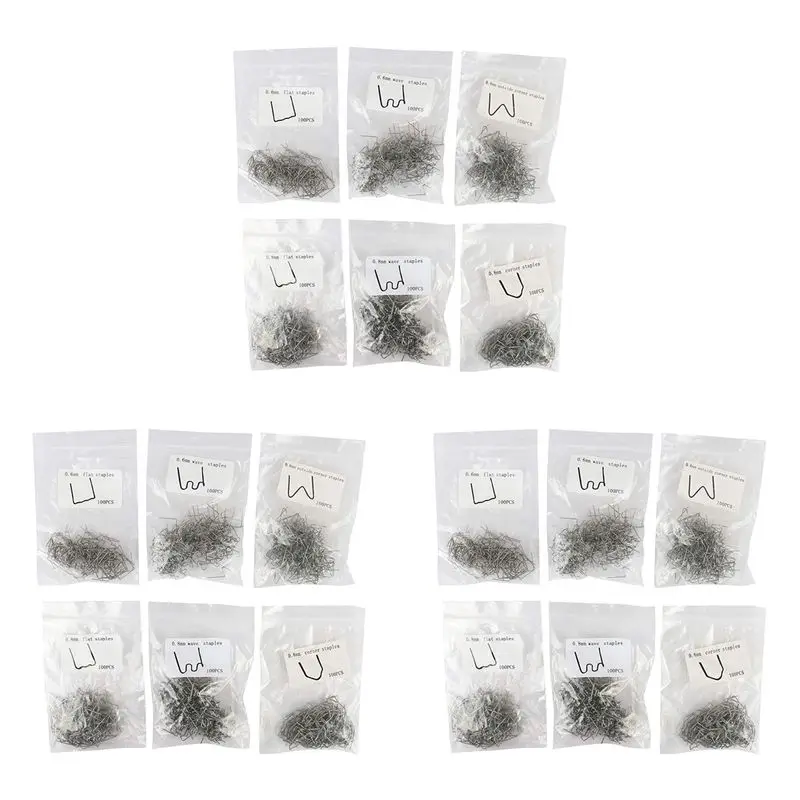 [Superx&KND]1800PCS Staples For Hot Stapler Set Bumper Repair Staples Welding Plastic Clip Stapler For Soldering Bumper