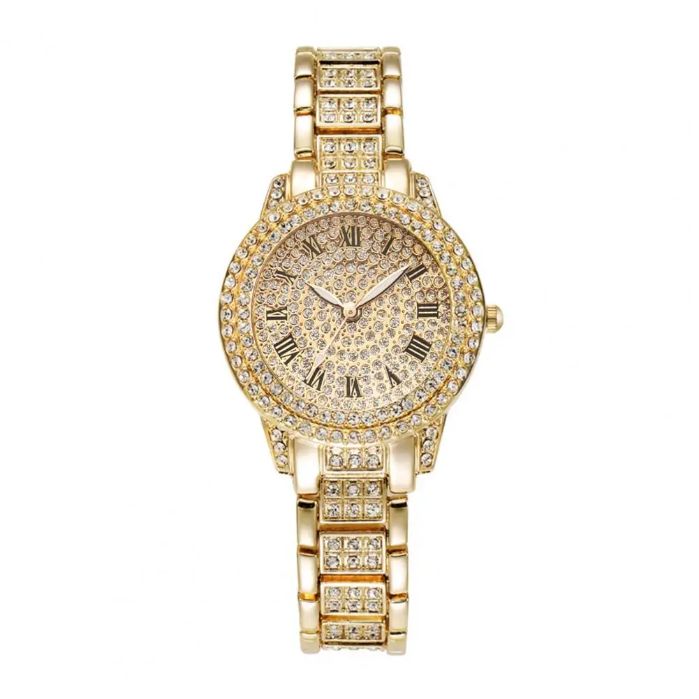

Decoration Exquisite Craftsmanship Luxury Women Rhinestone Bracelet Watch for Daily Life
