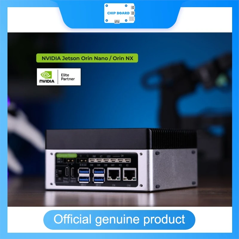 

seeed studio reComputer Robotics J4011 - Интеллектуальный компьютер для периферийных ИИ-решений с NVIDIA Jetson Orin NX Super 8 ГБ