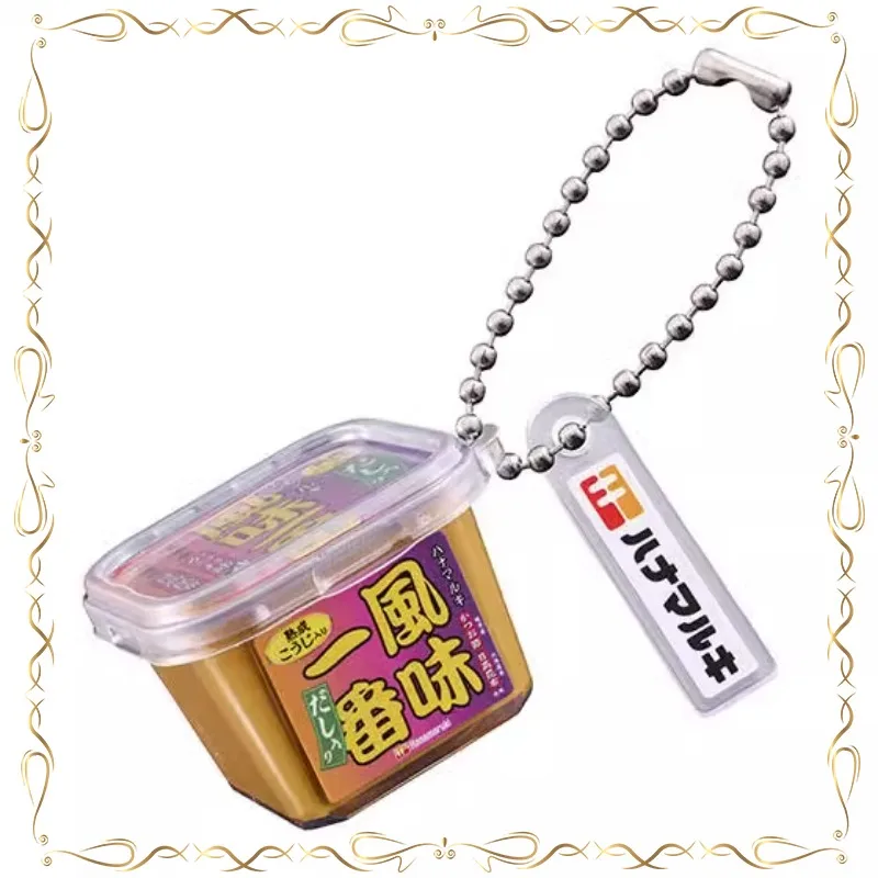 

Gashapon Miso Seasoning Miniaturization Collection Pendant Keepsake Kawaii Action Figure Model Toys
