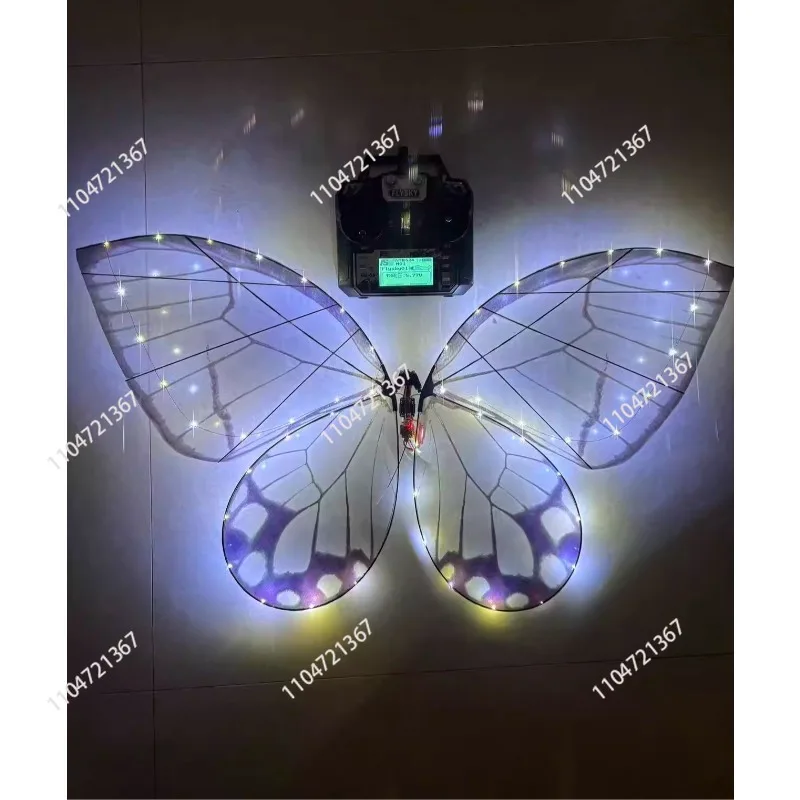Butterfly Flyer Glass Remote Control Butterfly Bionic Fluttering