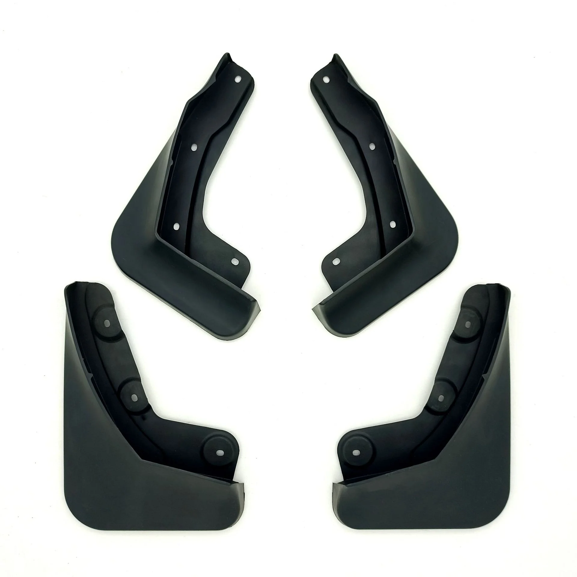 For Polestar 4 2024 4Pcs Heavy Duty Mud Flaps Splash Guards Front Rear Wheel Fender Mudguards Car Exterior