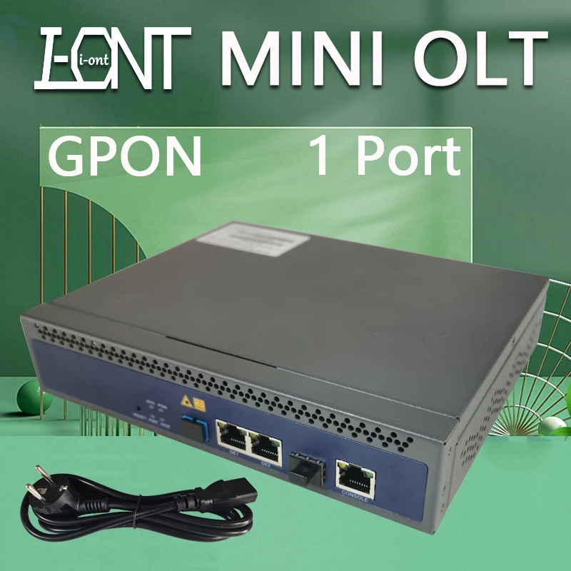 

GPON OLT 1:128 Compatibile XPON ONU SNMP 1PORT FTTH Mini Telnet CLI WEB Manage Function Single Port