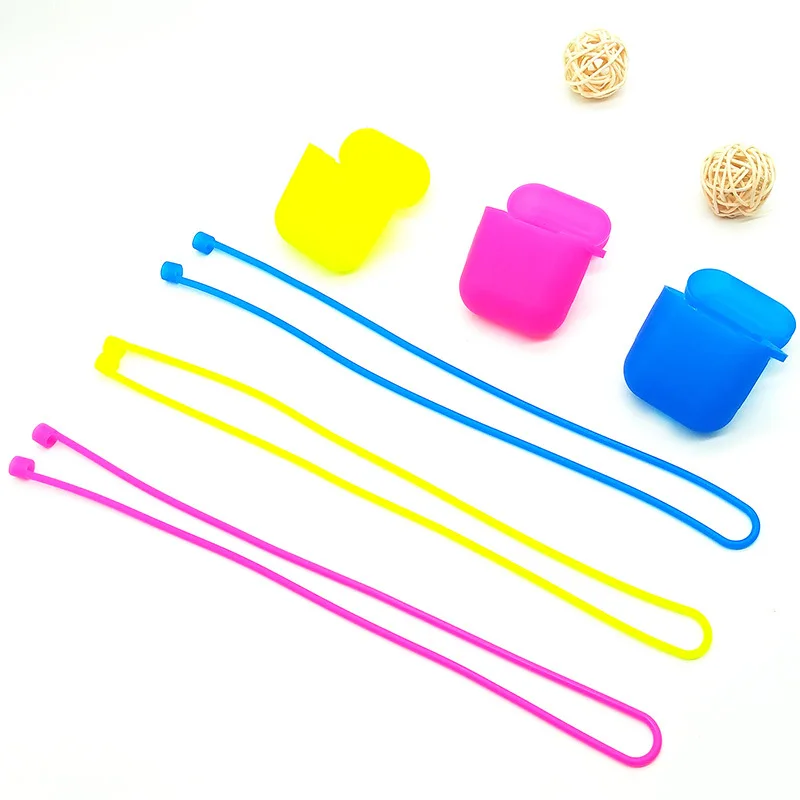 Anti-lost Earphone Cable Holder Strap Support Neck Strap Stand Protective