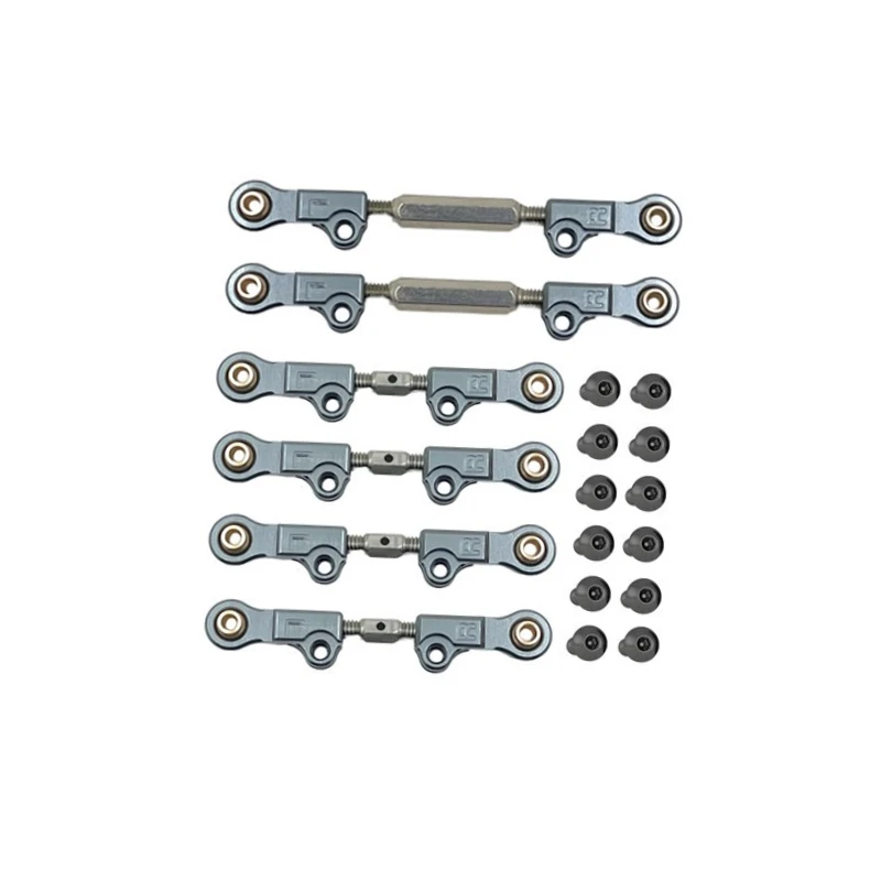 Fit for MJX 1/12 12212 remote control car metal upgrade pull rod P12240/P12200/P12430 accessories enhan handling stability