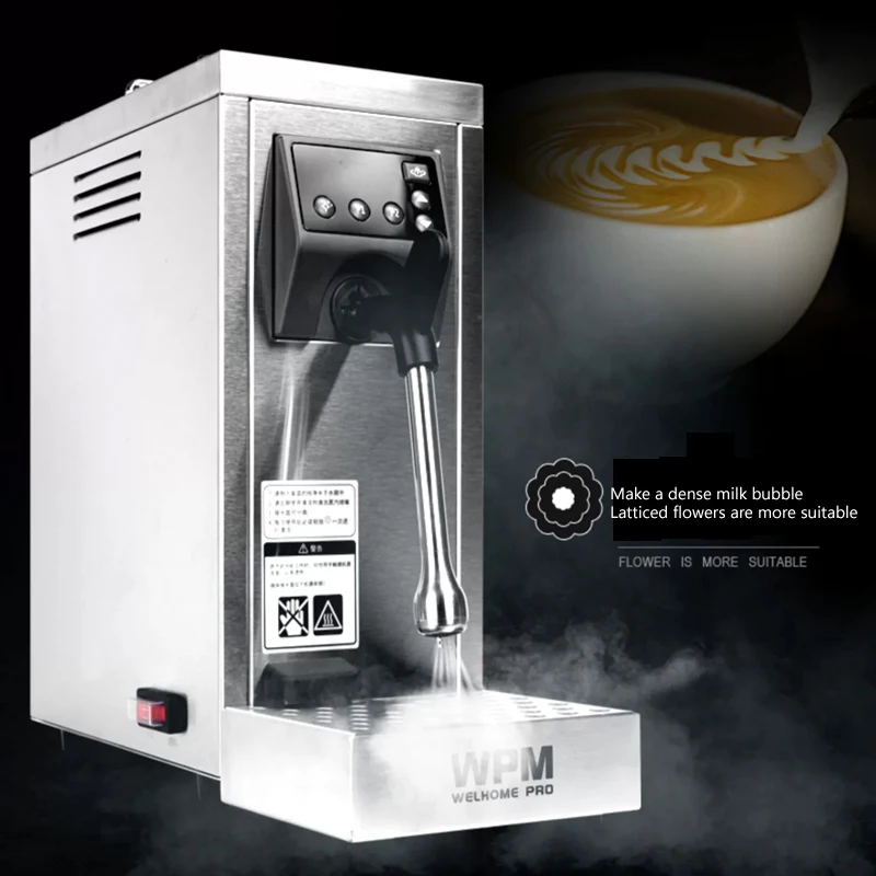 Automatic Water Boiling Machine Steam Milk Frother Milk Tea Shop Equipment Multi-Function Milk Foam Machine