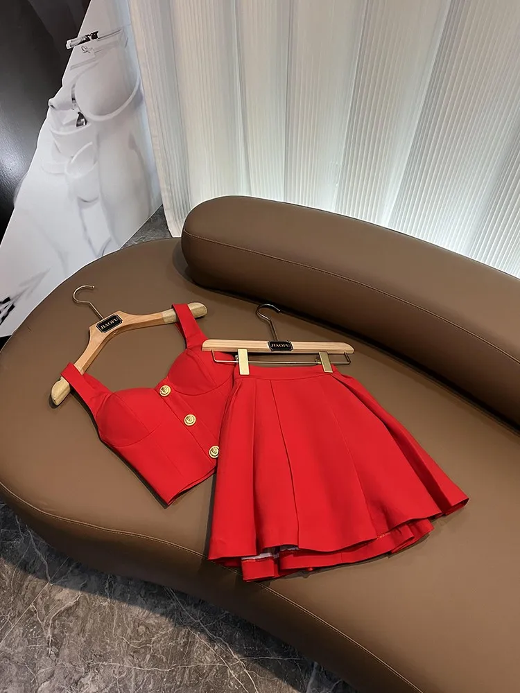 

Faionable Sexy Svel ort Vest 2025 Winter New Arrival Women's Tank Top Commute Sle Pure Color without Chest Pad