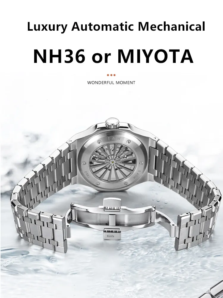 Switzerland Top Brand Luxury Carnival Mechanical Watch for Men MIYOTA NH36 Automatic Luminous Reloj Hombre Montre Homme часы2026