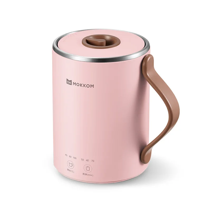 

Mokkom Desktop Health Bottle Multi-Function Mini Electric Stew Tea Porridge Boiling Water for 1 Person