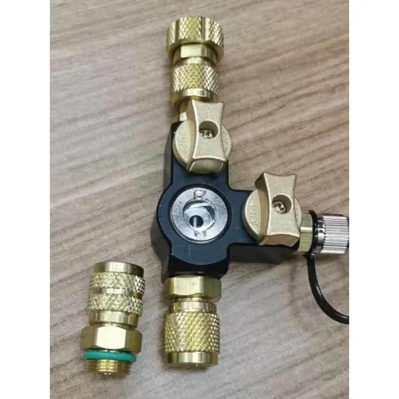 Vacuum Valve Core Removal Tool 1 4 Inch Visible Valve Spanner Rated 20 Micron Vacuum For Vacuum System Maintenance