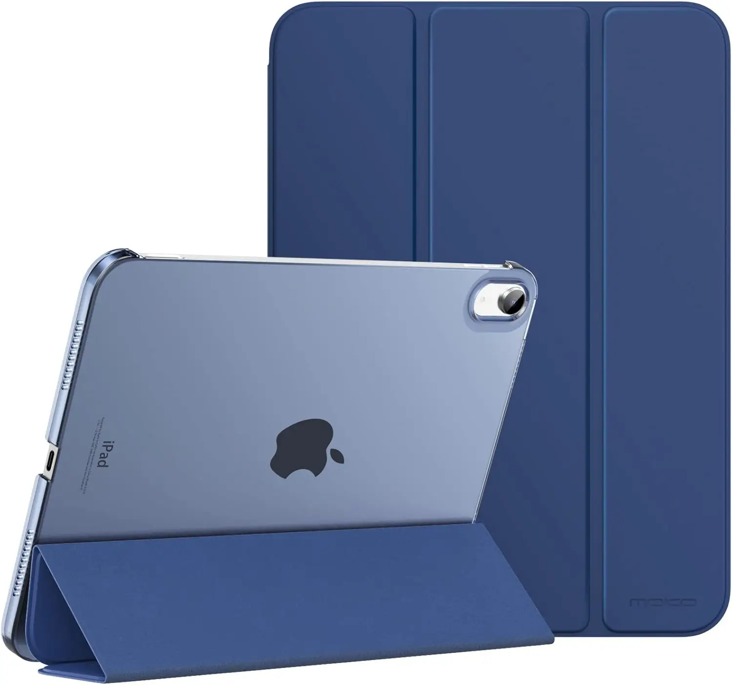 حافظة لجهاز iPad (A16) الجيل الحادي عشر 11 بوصة 2025، iPad الجيل العاشر 10.9 بوصة 2022، غطاء حماية نحيف، كحلي