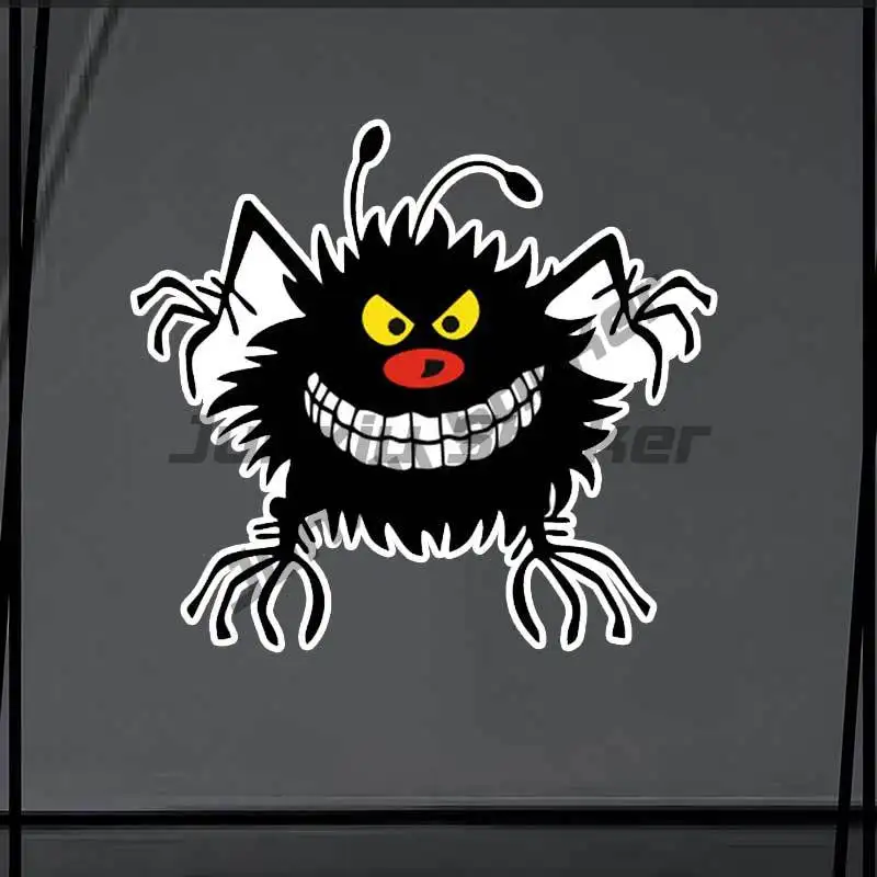

Babayka Demon with Yellow Eye Car Sticker Vinyl Decal Waterproof Rear Window Motorcycle Camper Bumper Laptop Decoration