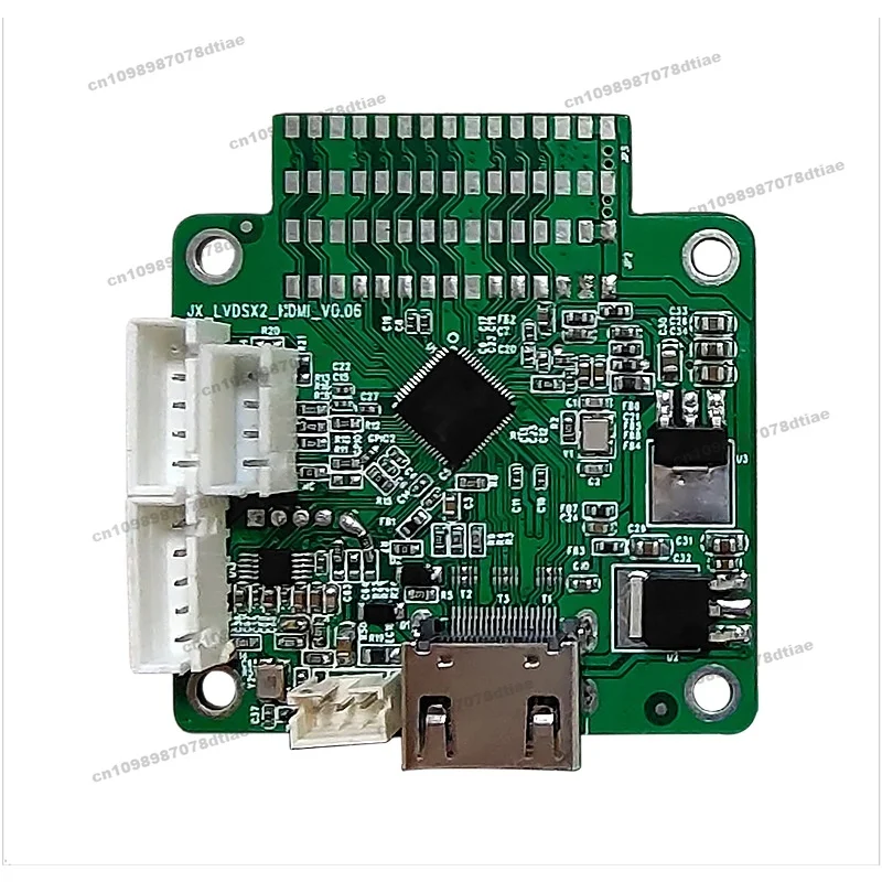 

Стандартная 30-контактная контактная розетка LVDS «мама» к выходной схему HDMI Плата адаптера LVDS к HDMI