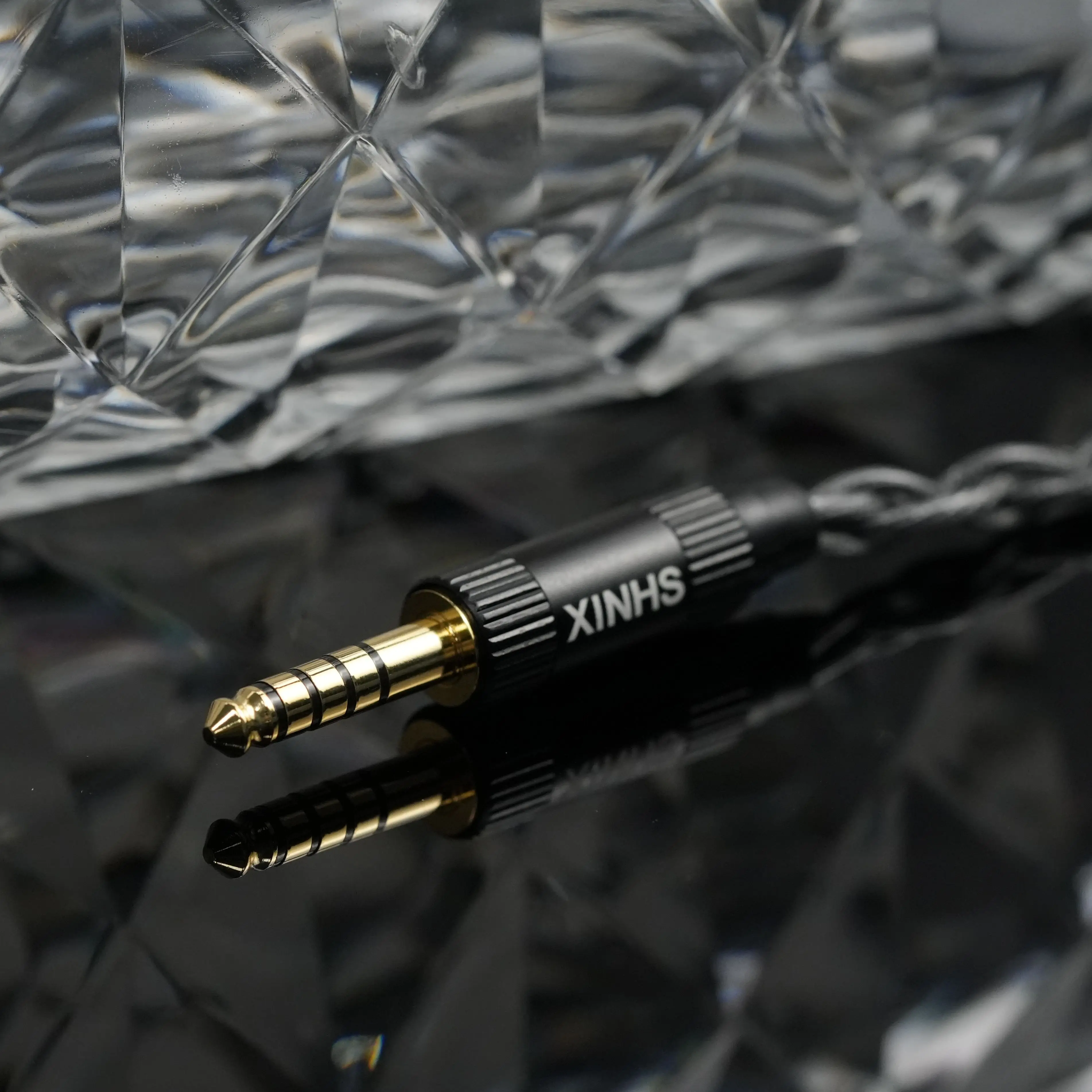 XINHS 4-Core 7N Single Crystal Copper Oil Immersed Graphene Headphone Cable 0.78mm Suitable for M5 Olina Fudu DZ4 Quintet F1 Pro - Image 2