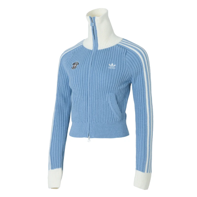 

Adidas Trefoil Women's Jacket 20 Sportswear Trendy Fashion Knitted Casual Cardigan Jacket Kf0719