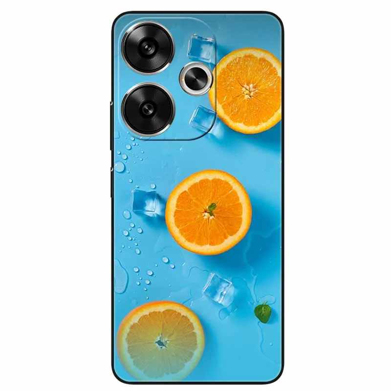 For Xiaomi Redmi 13 Case Silicon TPU Black Bumper Cover Phone Cases for Redmi 13 4G 5G Redmi13 Protection Coques Soft Shell