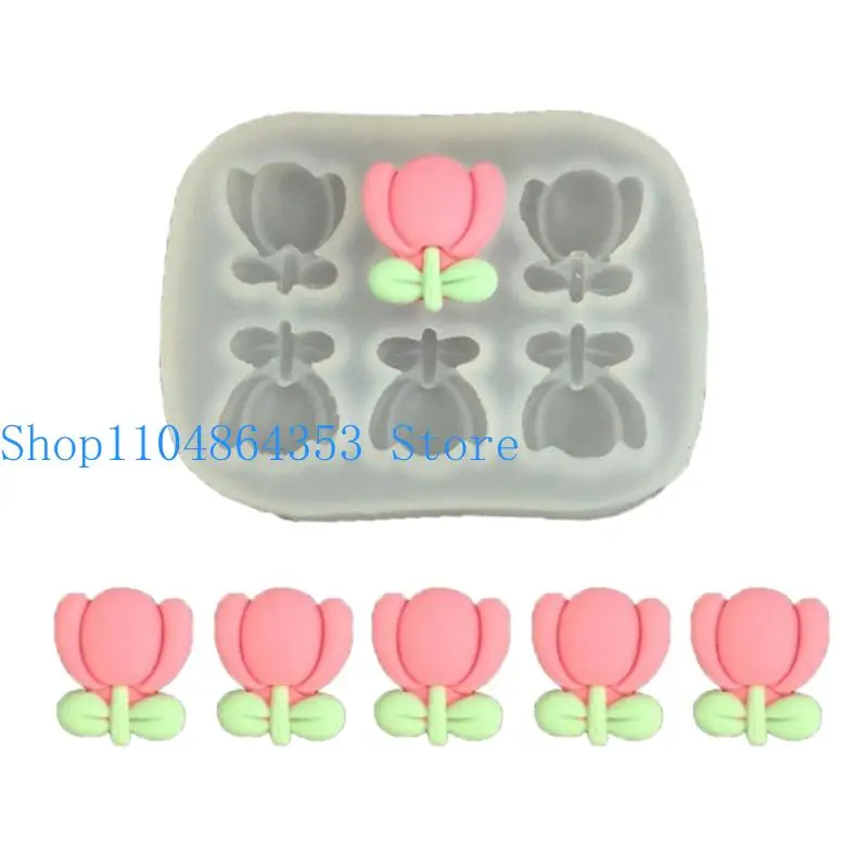 

652F термостойкая силиконовая форма для цветов для украшения шоколадного торта