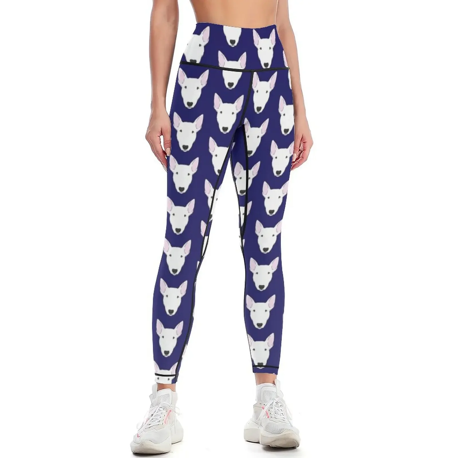

Bull Terrier Leggings gym clothing push up fitness sporty woman push up Women's push up Womens Leggings