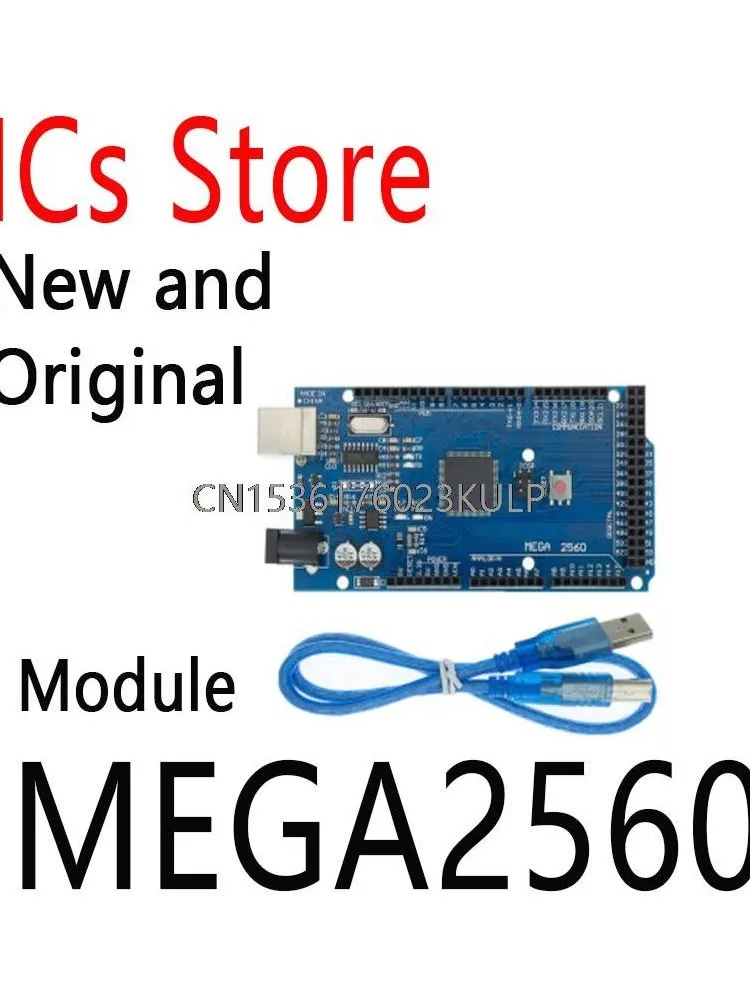 1 SZTUK Nowy i oryginalny kabel MEGA 2560 R3 ATMEGA16U2 ATMEGA2560 ATMEGA2560-16AU do modułu USB do Arduino 5V MEGA2560 — zdjęcie produktu 6