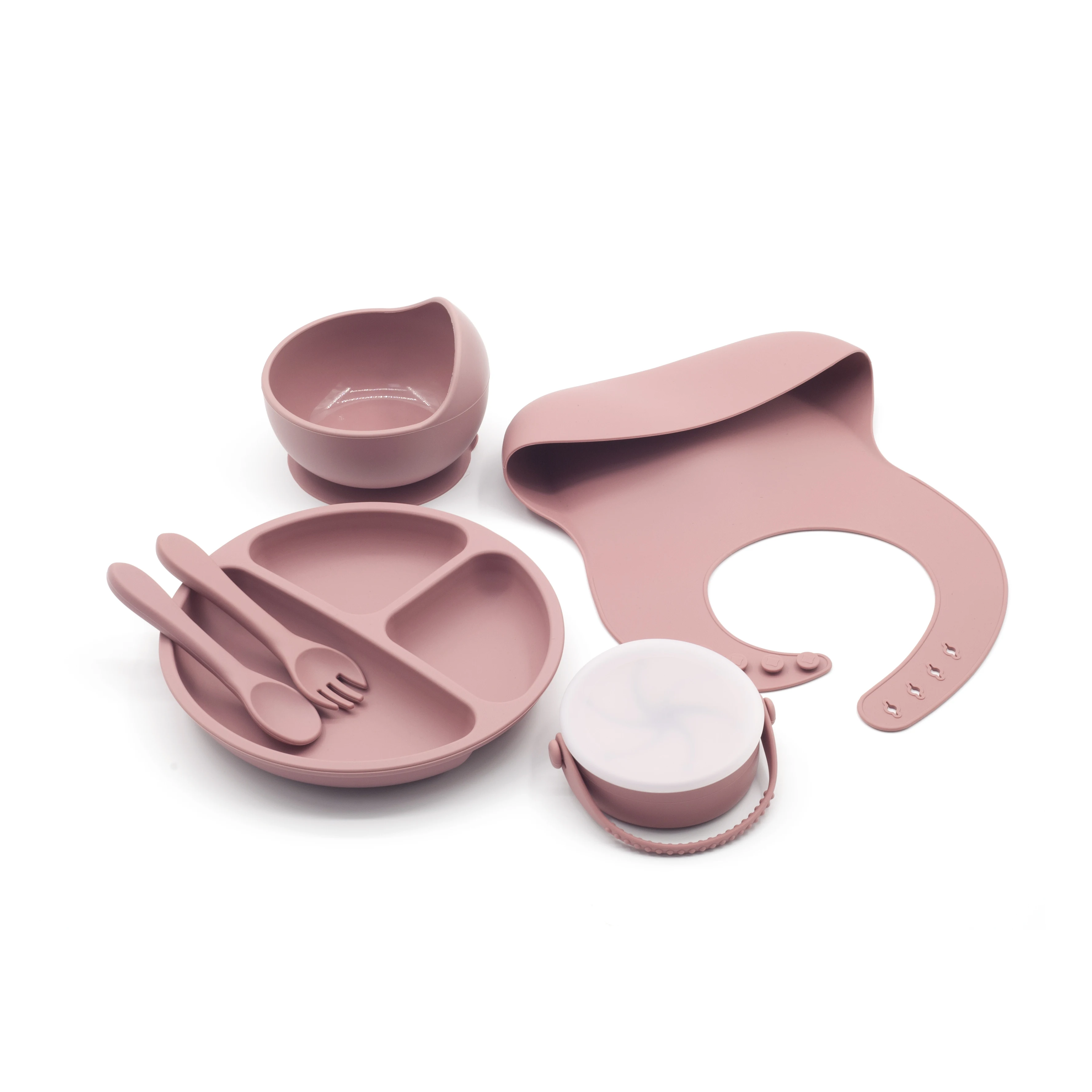 Silicone Baby Feeding Set, Bab - Baby Led Weaning Set recension och pris