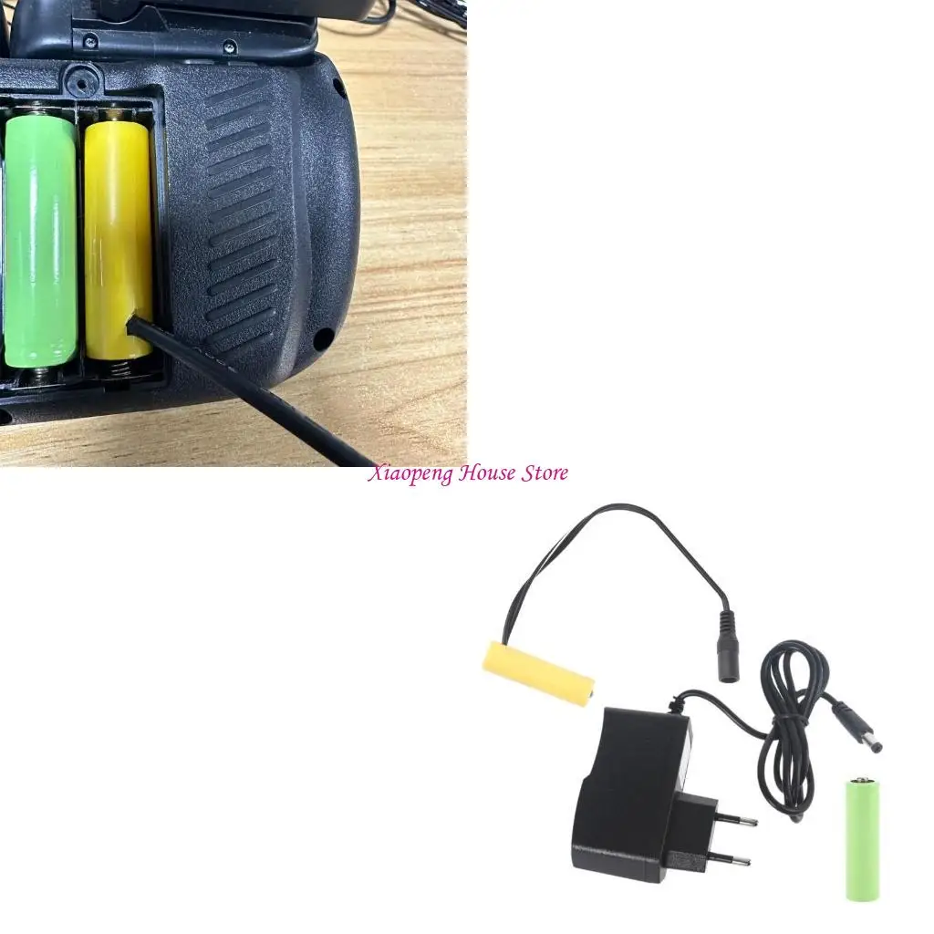 

3V AA AA ADAMPART ADAPTER PILEST PILEST Замените 2x 1,5 В AA Батарея 77JC