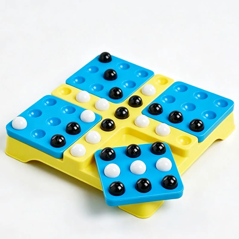 Classic Five In A Row Game Black White Chess Strategy Board Games For Adults And Family Travel Party Fun Entertainment