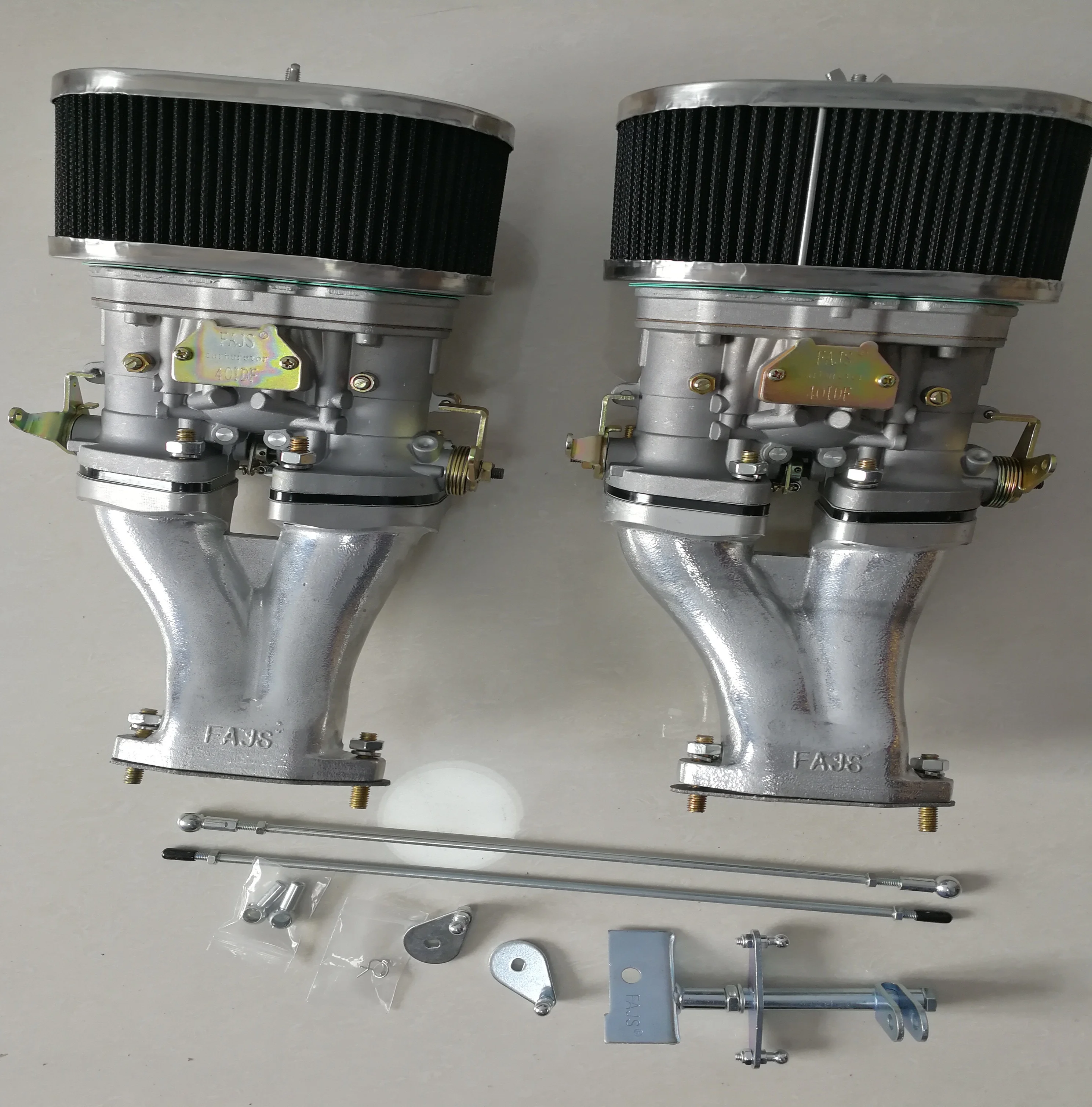 SherryBerg carburettor carb conversion kit for VW TYPE 1 FAJS HPMX WEBER Dellorto IDF DUAL 44mm KIT T1 tall linkage 44IDF twin