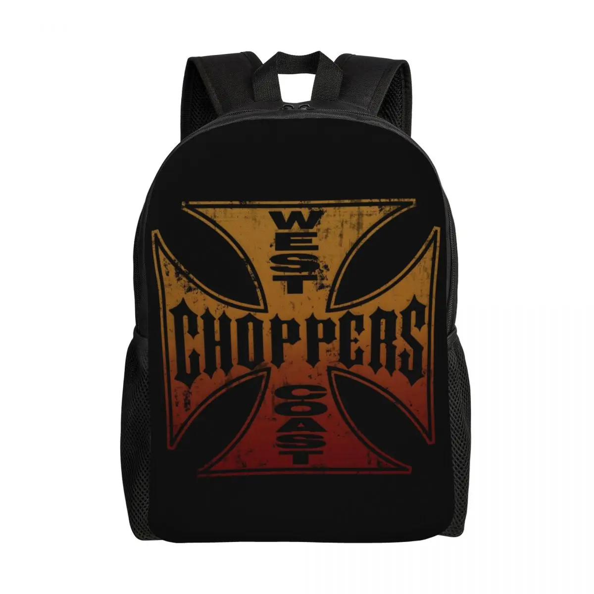 West Coast Iron Cross Choppers zaino da viaggio donna uomo School Laptop Bookbag College Student Daypack Bags