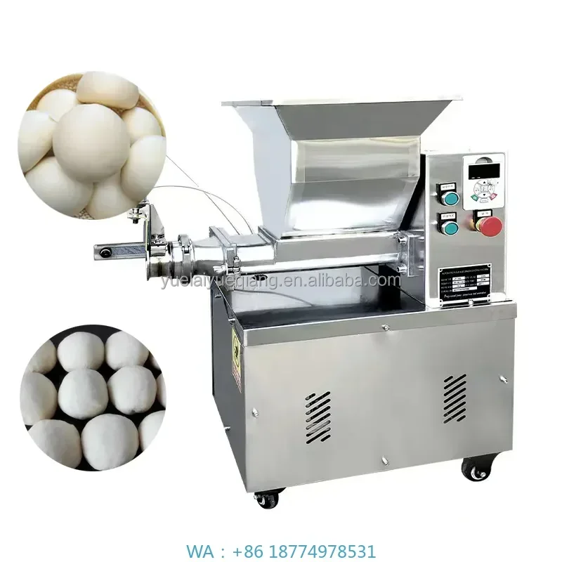 

Dough Dividing and Rounding Machine High Quality Pasta Cutter, Dough Making Machine, Round Dough Moulding Machine,