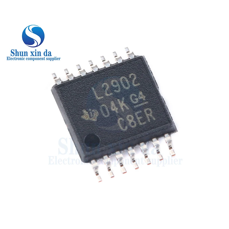 20PCS LM2902PWR TSSOP-14 L2902 LM2902 LM2902PT LM2902PWRG4 1.2MHz 26V 2mV 20nA SMD Quadruple Operational Amplifiers IC