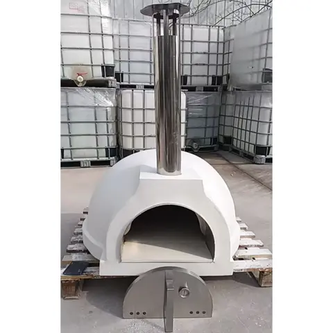 hj-Professional Commercial Portable Wood Fired Pizza Oven  High Quality Outdoor Wooden Round Oven@