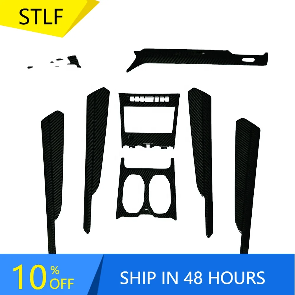 

Deren High Quality Real Dry Carbon Fiber Interior Door Trim Panel Dashboard Kits Cover Panel For Lamborghini Urus 2018-2022