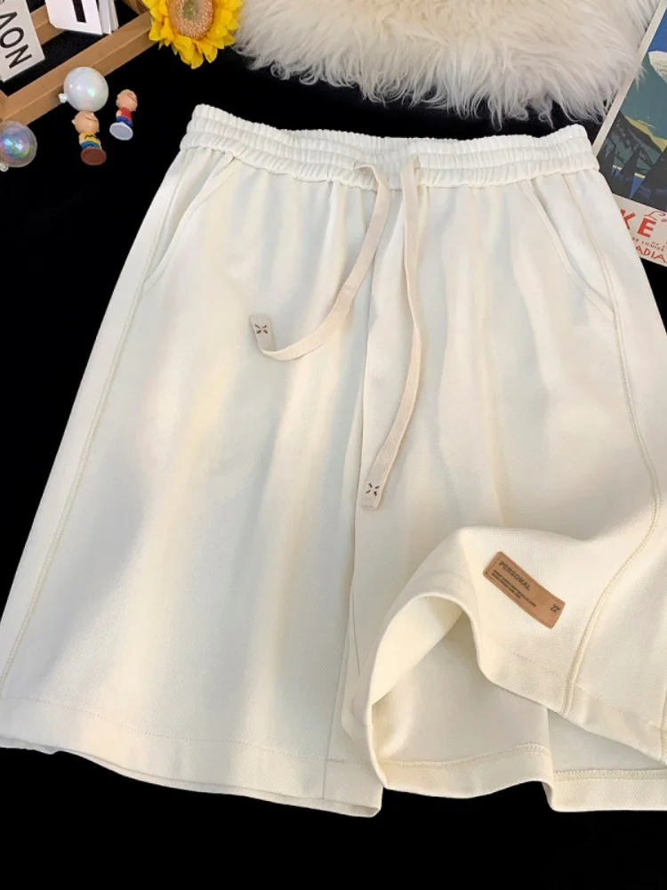 

Свободные мужские баскетбольные шорты 2024: Новые летние американские повседневные спортивные брюки прямого кроя из дышащего легкого хлопка