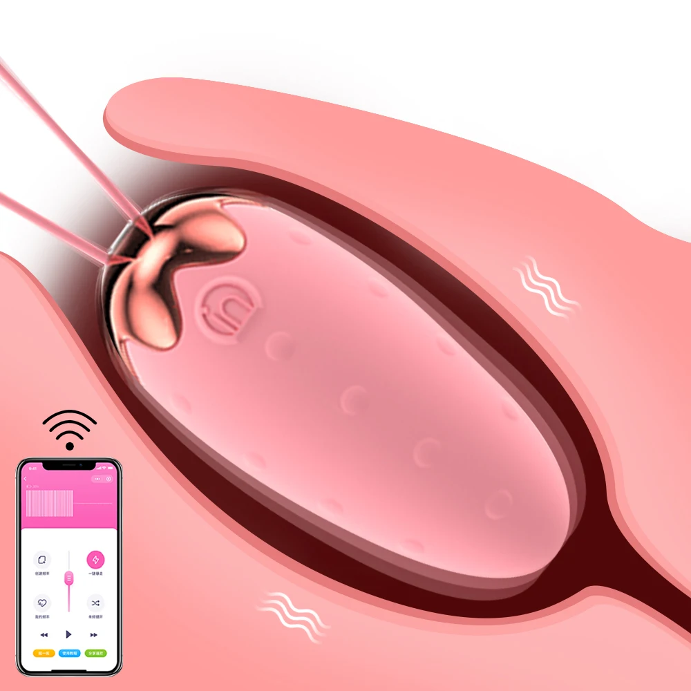 G-spot Vibrators 10 Frequency Clitoris Stimulate Jump Egg Vibrator Wireless Remote Control USB Charging Sex Toys For Women
