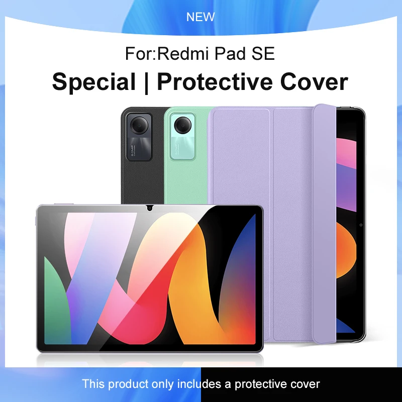 

Tablet protective case for Redmi Pad SE 11 inch tablet foldable protective case no magnetic attraction
